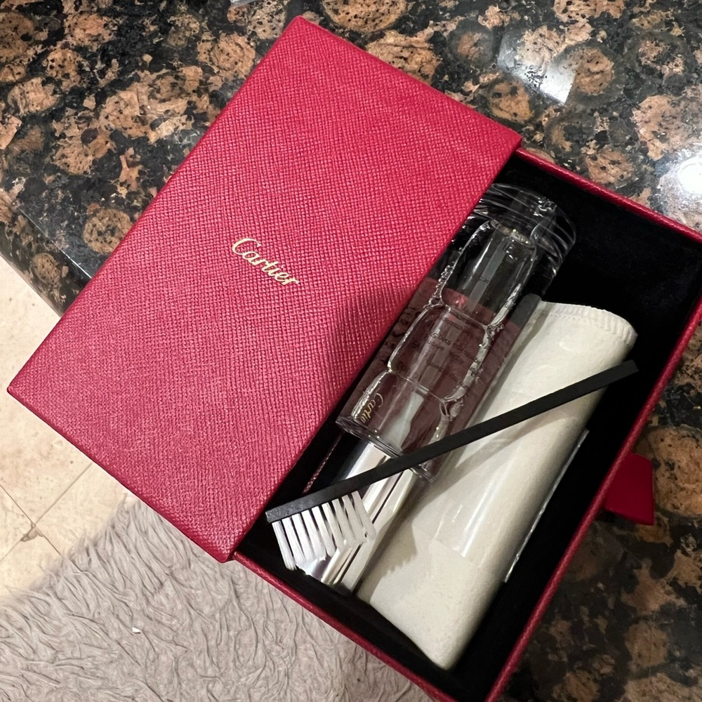 Cartier cleaning kit for Jewelry and watches